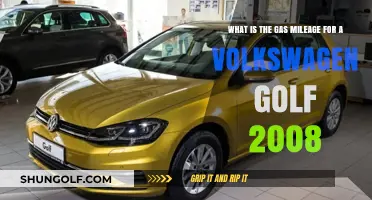 2008 Volkswagen Golf Gas Mileage: Efficiency and Performance Explained