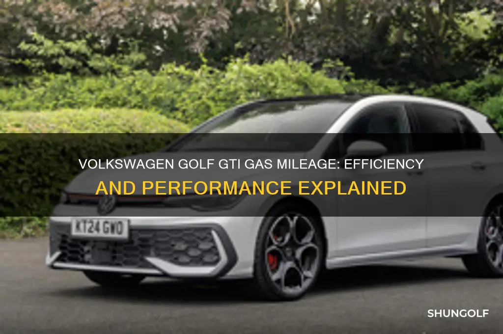 what is the gas mileage of a volkswagon golf gti