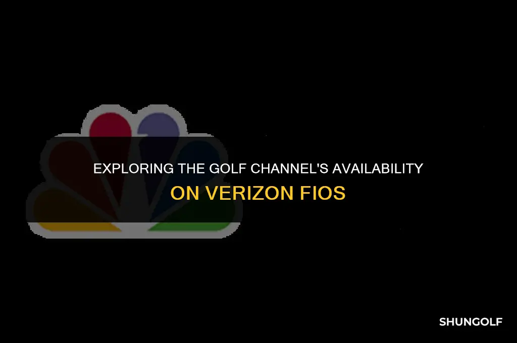 what is the golf channel on fios