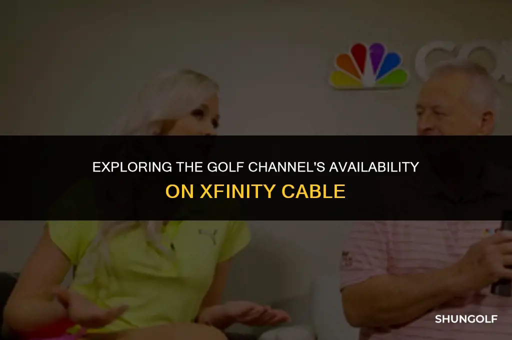what is the golf channel on xfinity