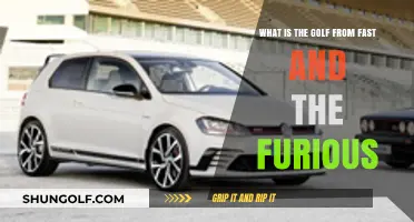 Exploring the Iconic Golf GTI from The Fast and the Furious Franchise