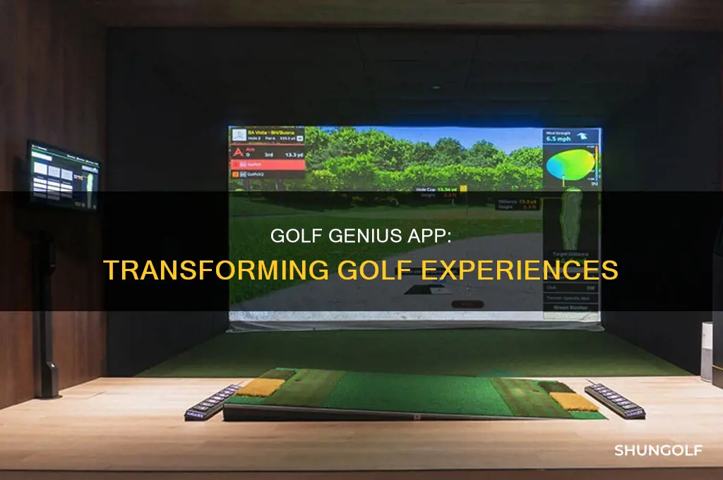 what is the golf genius app