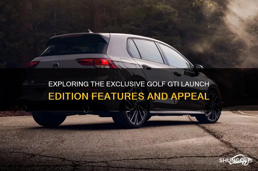 what is the golf gti launch edition