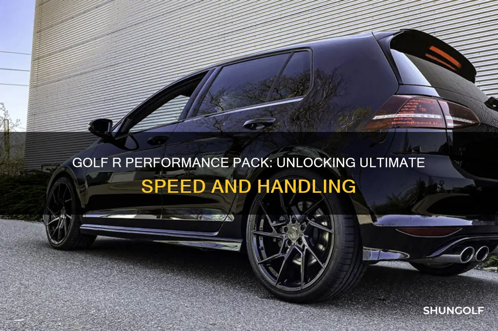 what is the golf r performance pack