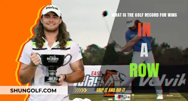 Unmatched Golf Streak: Most Consecutive Wins in Pro History
