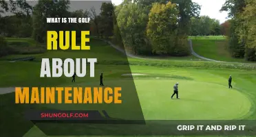 Understanding Golf's Maintenance Rule: What Players Need to Know