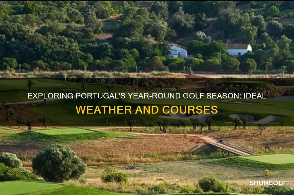 what is the golf season in portugal