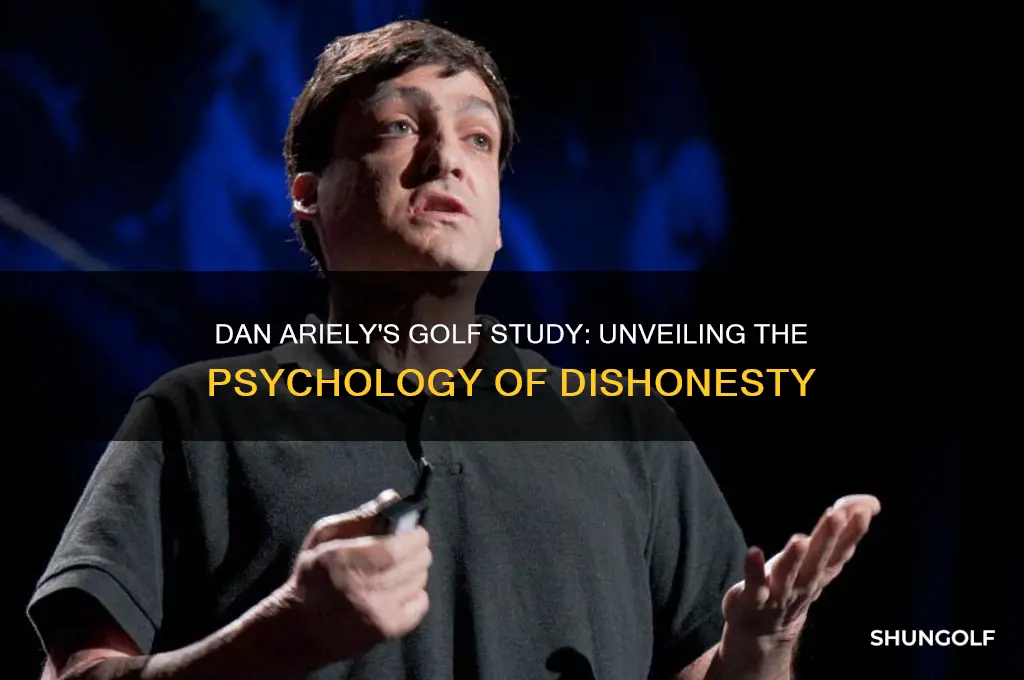 what is the golf study by dan ariely