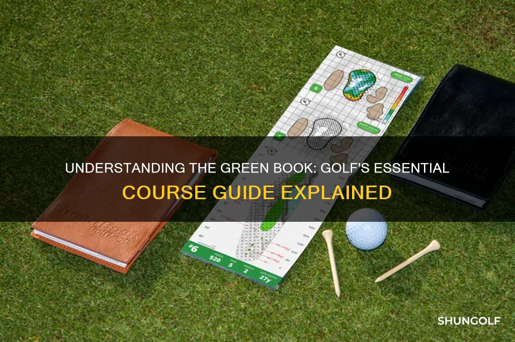 what is the green book in golf