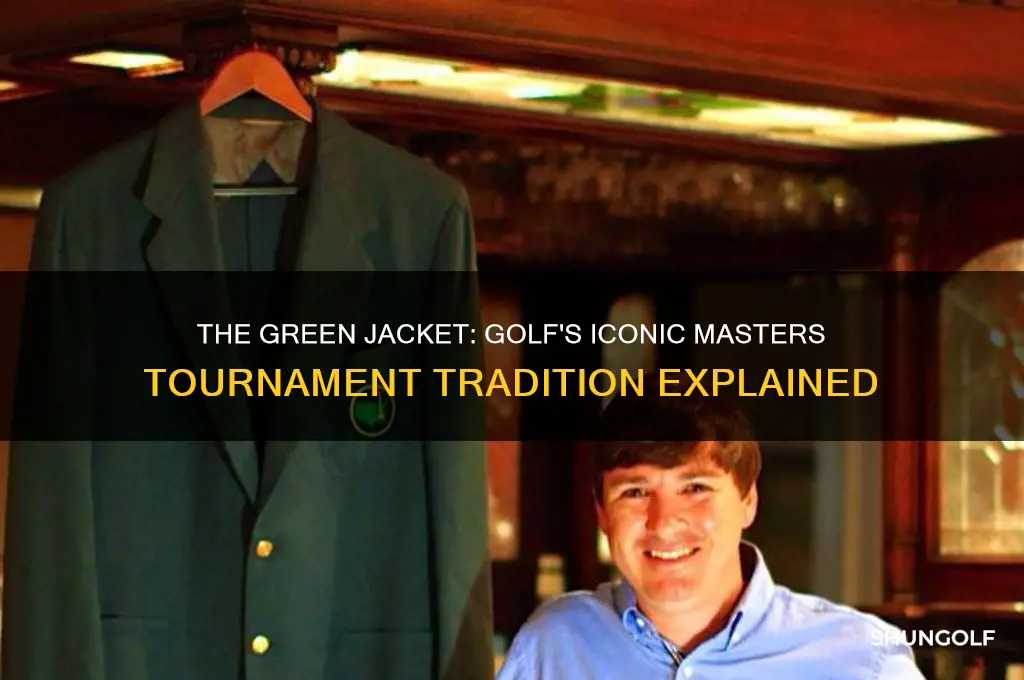 what is the green jacket in golf