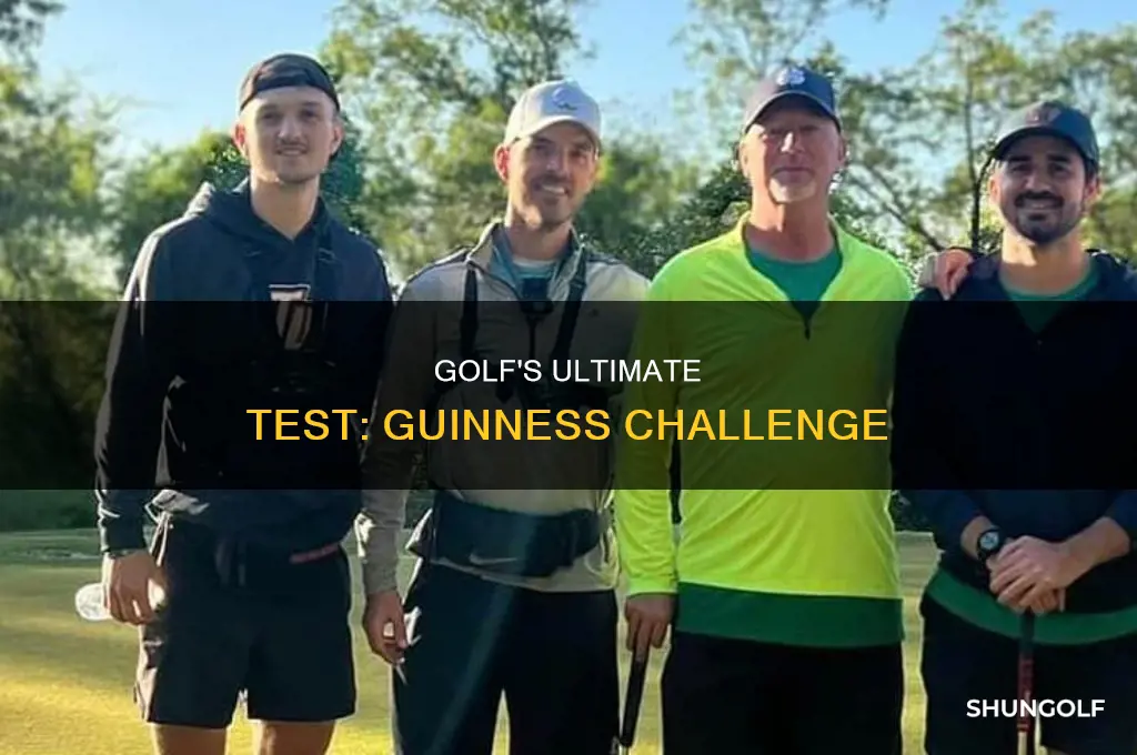 what is the guinness challenge golf