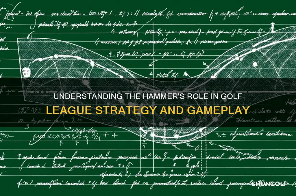 what is the hammer in the golf league