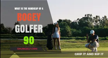 Understanding the Handicap of a Bogey Golfer Shooting 90