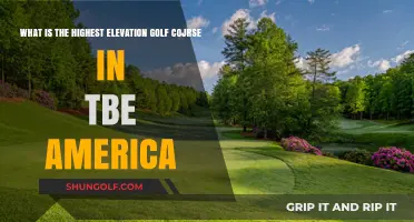 America's Sky-High Fairways: Discovering the Highest Elevation Golf Course