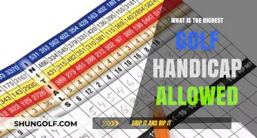 Understanding the Maximum Golf Handicap Limit for Players