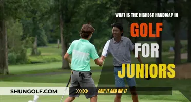 Understanding Junior Golf Handicap Limits: What's the Maximum Allowed?