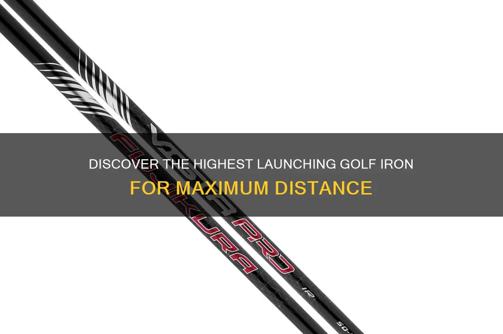 what is the highest launching golf iron
