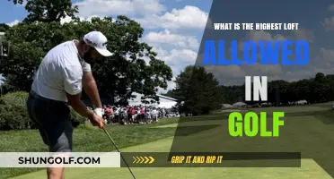 Maximize Your Golf Game: Understanding the Highest Loft Allowed
