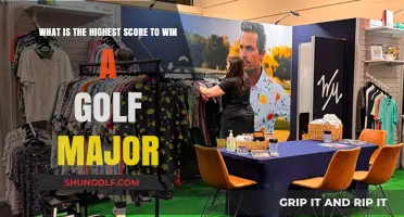 Winning Scores in Golf Majors: Unveiling the Highest Records