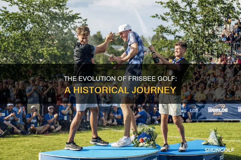 what is the history of frisbee golf