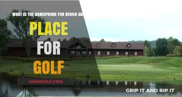 Rough Homophones and Golf Greens: Unraveling 'Rough' and 'Course' Confusion