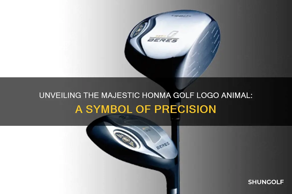 what is the honma golf logo animal