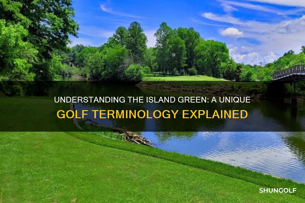 what is the island in golf terminology