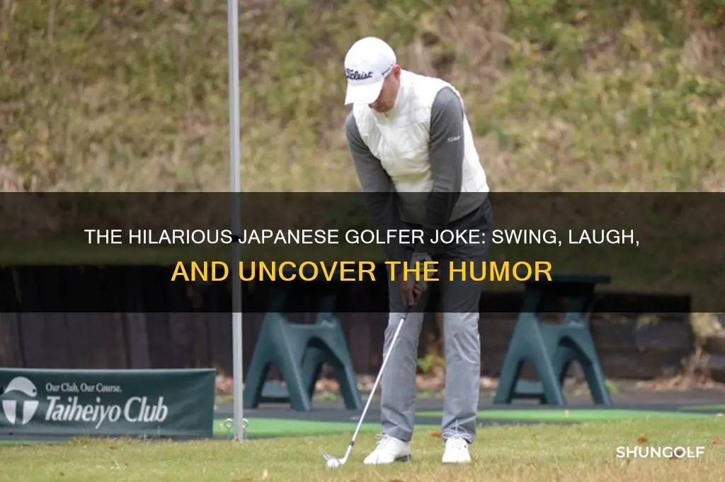 what is the joke about the japanese golfer
