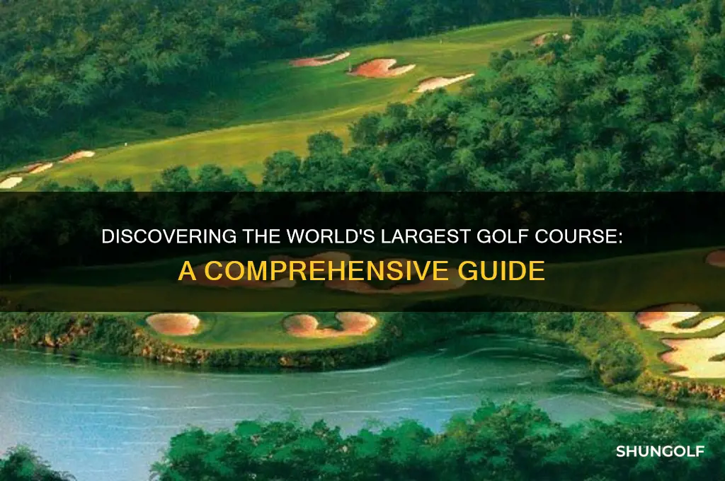 what is the largest golf in the world