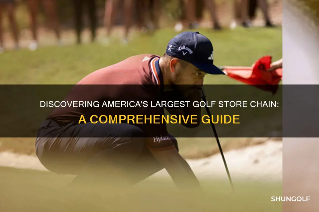 what is the largest golf store chain in usa