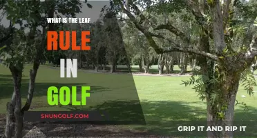 Understanding the Leaf Rule in Golf: A Comprehensive Guide