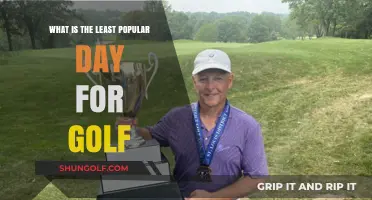 Unpopular Tee Times: Discovering the Least Busy Day for Golfers