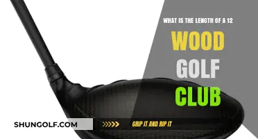 Understanding the Standard Length of a 12 Wood Golf Club