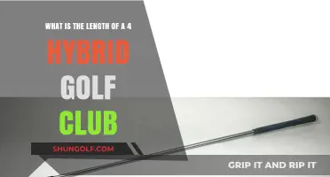 Understanding the Standard Length of a 4 Hybrid Golf Club