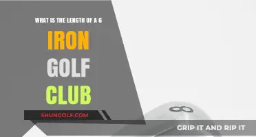 Understanding the Standard Length of a 6 Iron Golf Club
