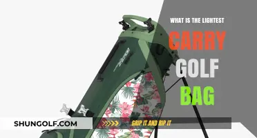 Unleash Your Game: The Ultimate Guide to the Lightest Carry Golf Bags