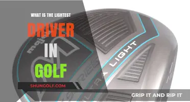 Unveiling the Featherlight: A Guide to Golf's Lightest Drivers