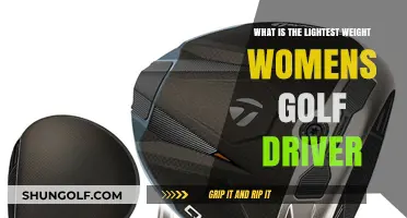 Unveiling the Lightest Women's Golf Driver: A Game-Changer for Female Golfers