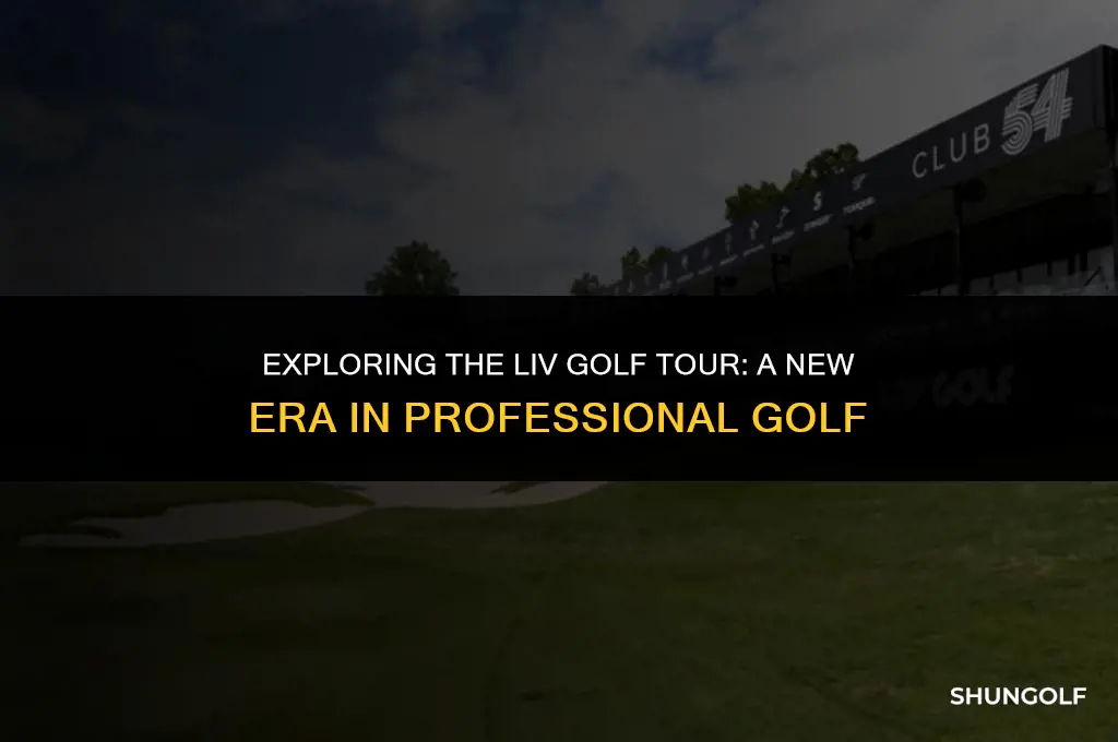 what is the liv golf tour