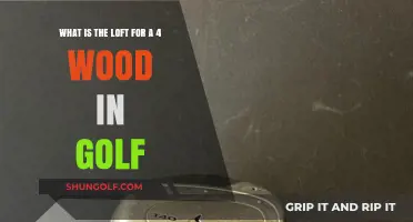 Understanding the Optimal Loft for a 4 Wood in Golf