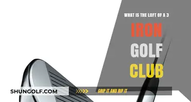 Understanding the Loft of a 3 Iron Golf Club