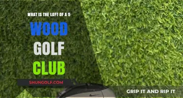 Understanding the Loft of a 5 Wood Golf Club