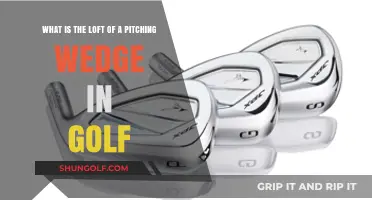 Understanding the Loft of a Pitching Wedge in Golf