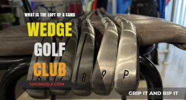 Understanding the Loft of a Sand Wedge Golf Club