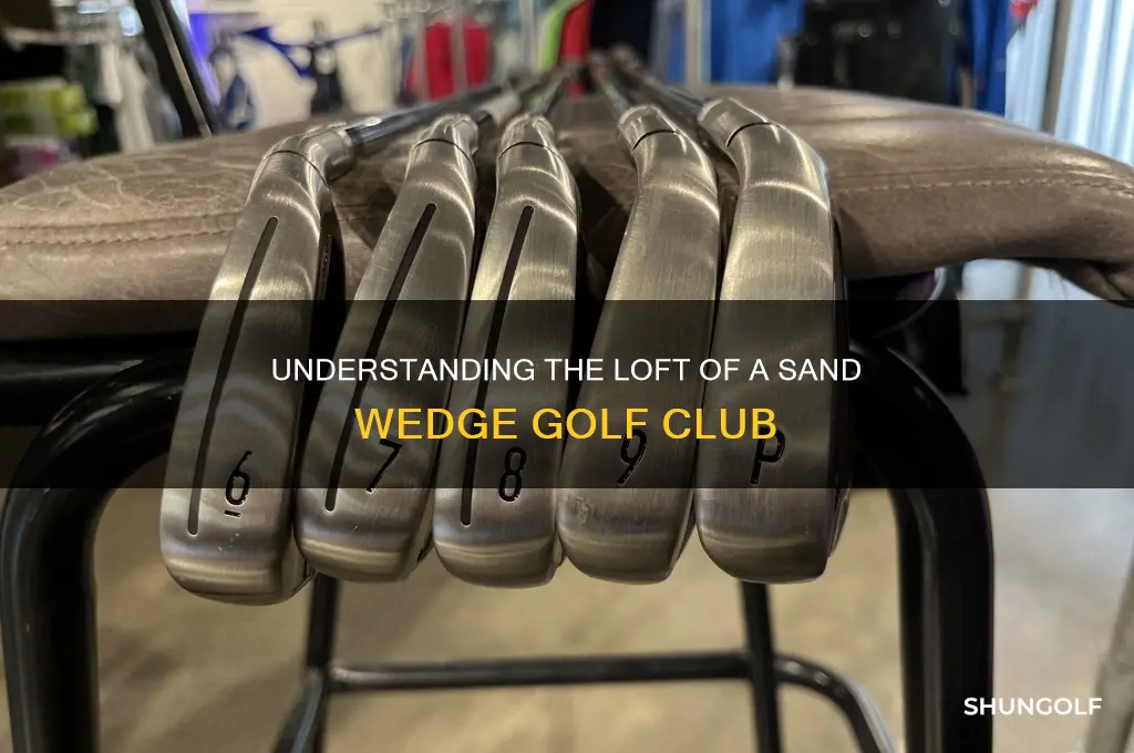 what is the loft of a sand wedge golf club