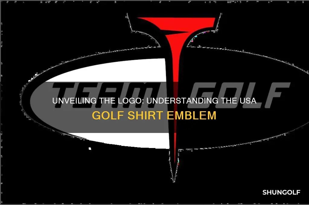 what is the logo on the usa golf shirt