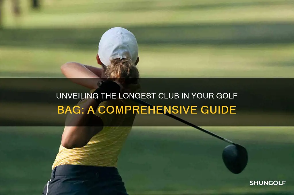 what is the longest club in golf bag