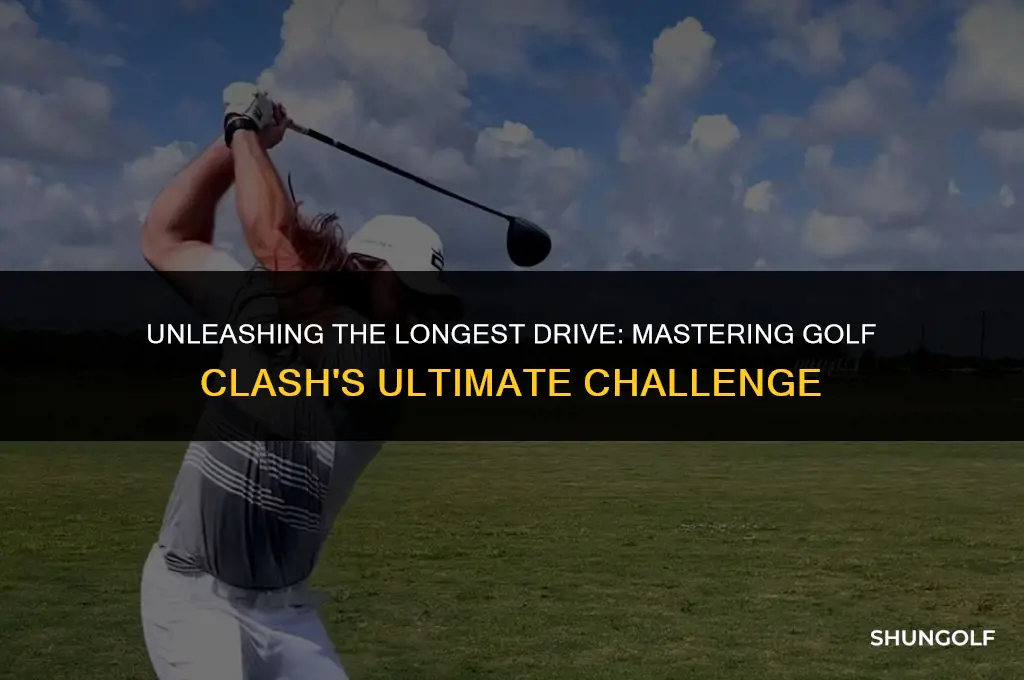what is the longest drive in golf clash