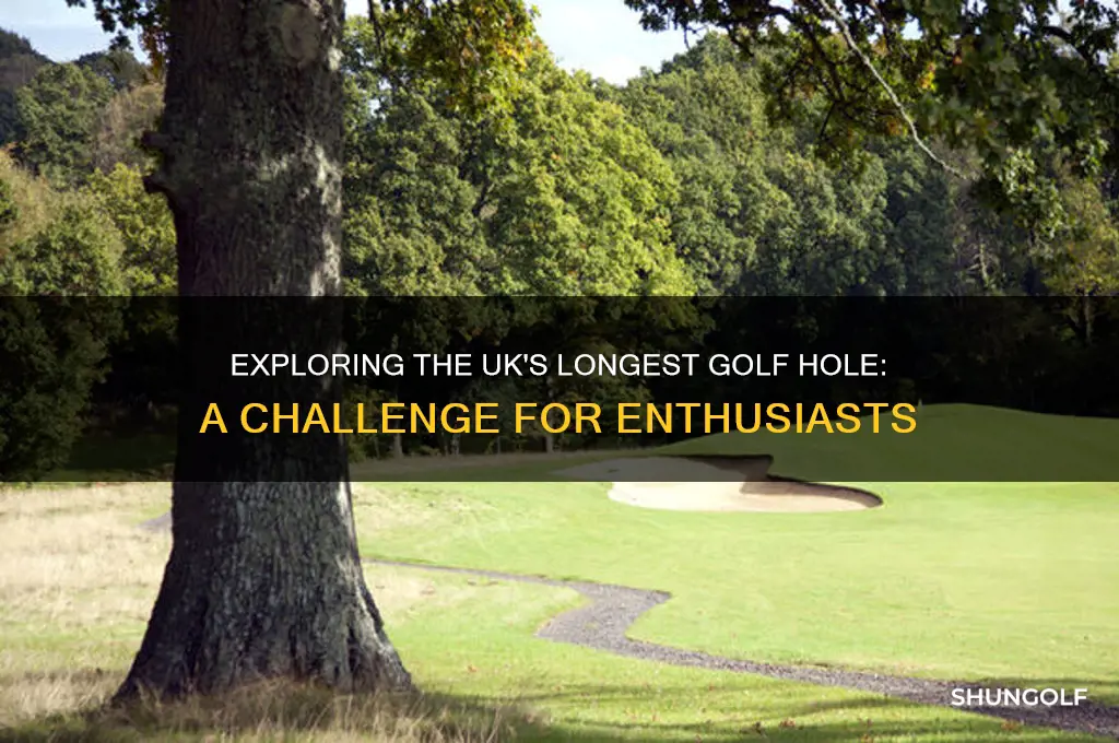 what is the longest golf hole in the uk