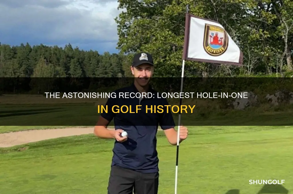 what is the longest hole in one in golf